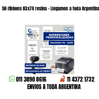 50 ribbons 83x74 resina - Llegamos a toda Argentina