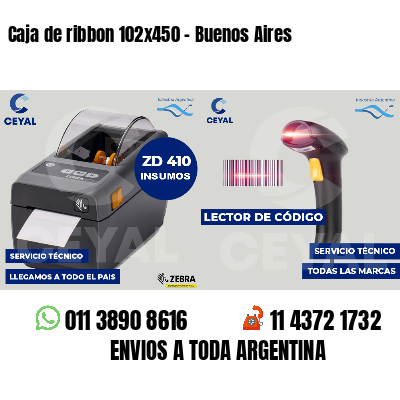 Caja de ribbon 102x450 - Buenos Aires