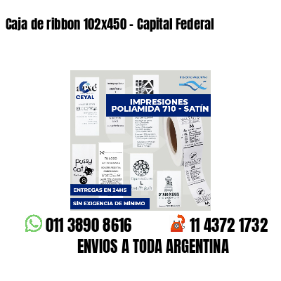 Caja de ribbon 102x450 - Capital Federal