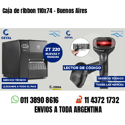 Caja de ribbon 110x74 - Buenos Aires