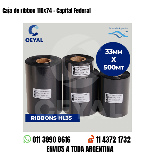 Caja de ribbon 110×74 – Capital Federal