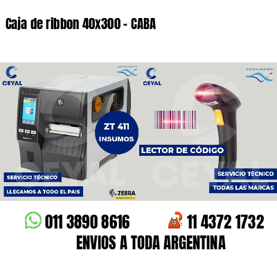 Caja de ribbon 40x300 - CABA