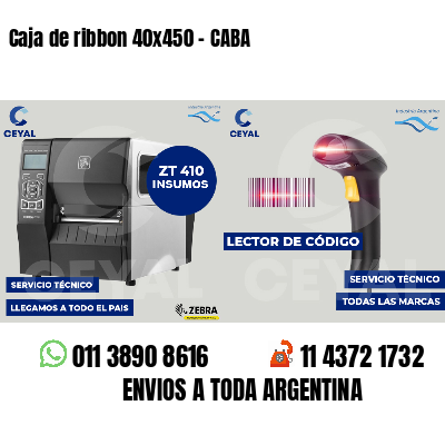 Caja de ribbon 40x450 - CABA
