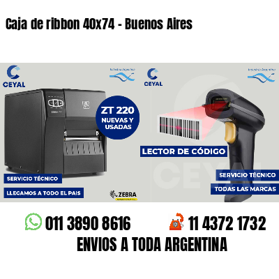 Caja de ribbon 40x74 - Buenos Aires