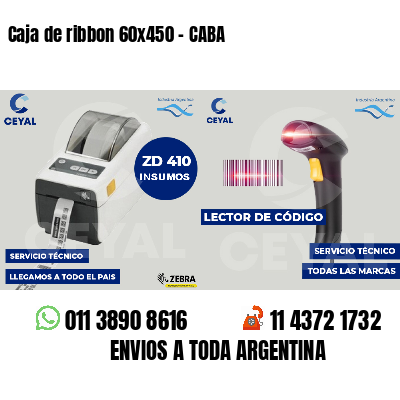 Caja de ribbon 60x450 - CABA