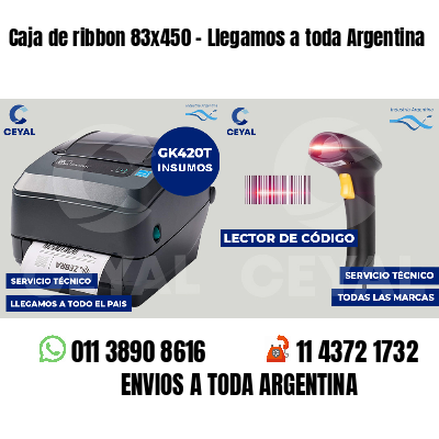 Caja de ribbon 83x450 - Llegamos a toda Argentina