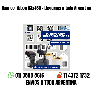 Caja de ribbon 83x450 - Llegamos a toda Argentina