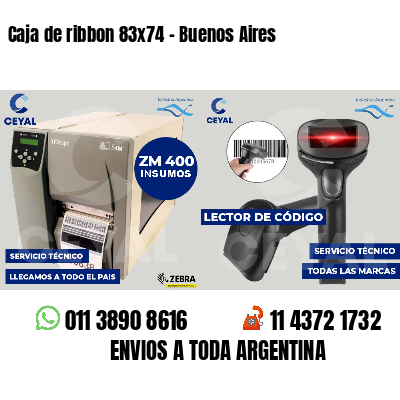 Caja de ribbon 83x74 - Buenos Aires
