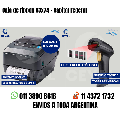 Caja de ribbon 83x74 - Capital Federal