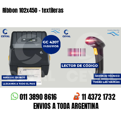 Ribbon 102x450 - textileras