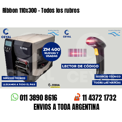 Ribbon 110x300 - Todos los rubros