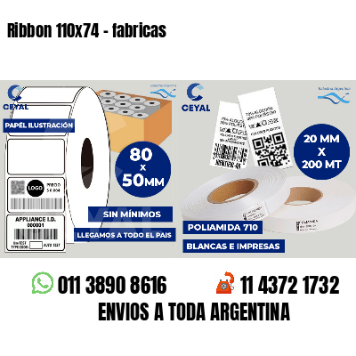 Ribbon 110x74 - fabricas