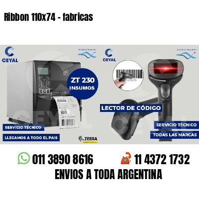 Ribbon 110x74 - fabricas