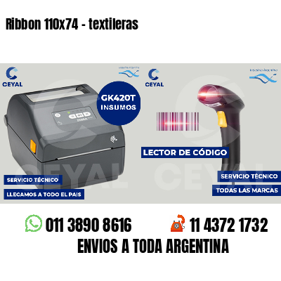 Ribbon 110x74 - textileras