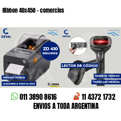 Ribbon 40x450 - comercios
