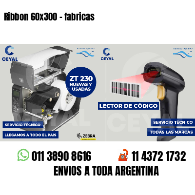 Ribbon 60x300 - fabricas
