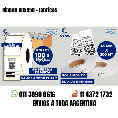 Ribbon 60x450 - fabricas