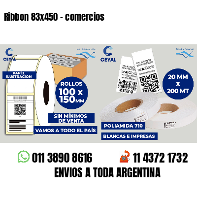 Ribbon 83x450 - comercios