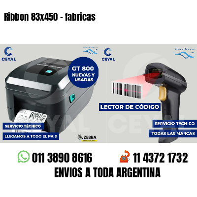 Ribbon 83x450 - fabricas