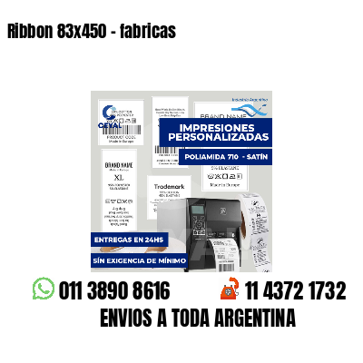 Ribbon 83x450 - fabricas