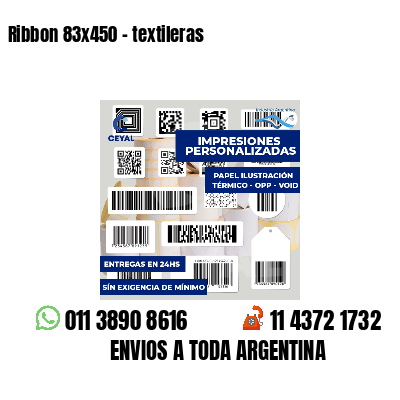 Ribbon 83x450 - textileras