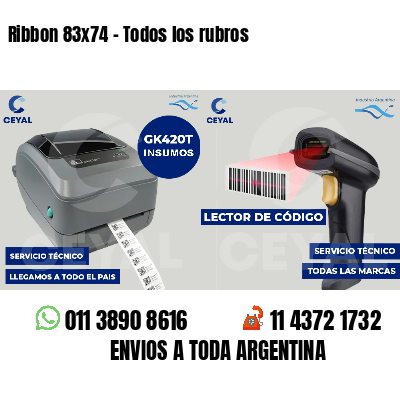 Ribbon 83x74 - Todos los rubros
