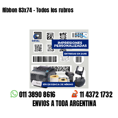 Ribbon 83x74 - Todos los rubros