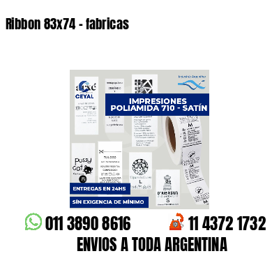 Ribbon 83x74 - fabricas