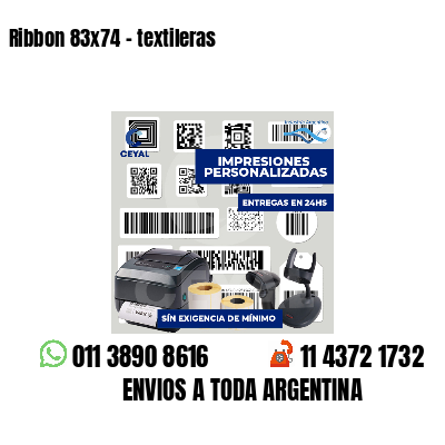 Ribbon 83x74 - textileras