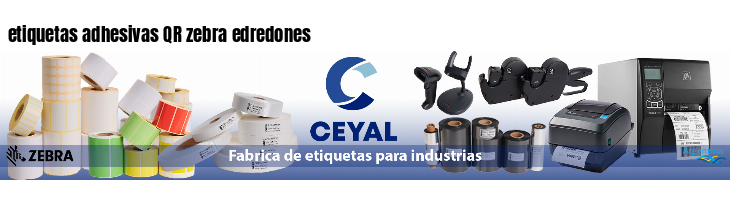etiquetas adhesivas QR zebra edredones