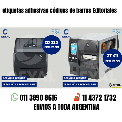 etiquetas adhesivas códigos de barras Editoriales