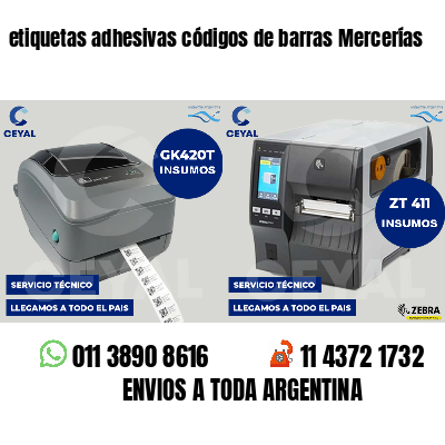 etiquetas adhesivas códigos de barras Mercerías