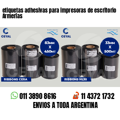 etiquetas adhesivas para impresoras de escritorio Armerías