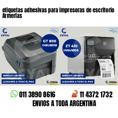 etiquetas adhesivas para impresoras de escritorio Armerías
