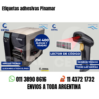 Etiquetas adhesivas Pinamar