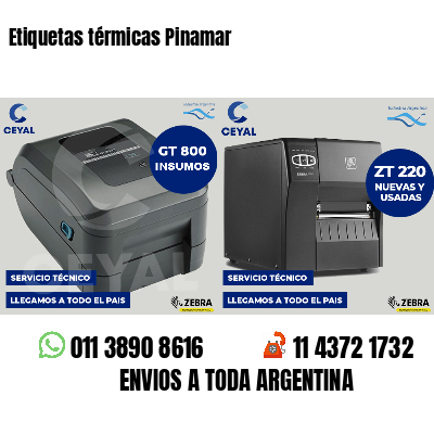 Etiquetas térmicas Pinamar