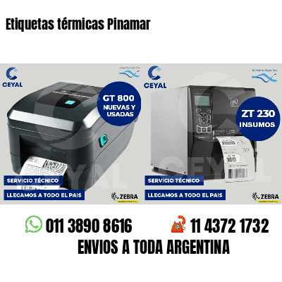 Etiquetas térmicas Pinamar