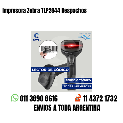 Impresora Zebra TLP2844 Despachos