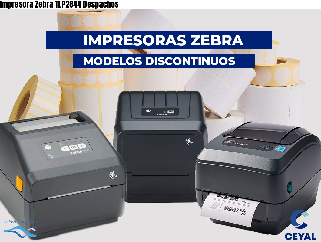 Impresora Zebra TLP2844 Despachos