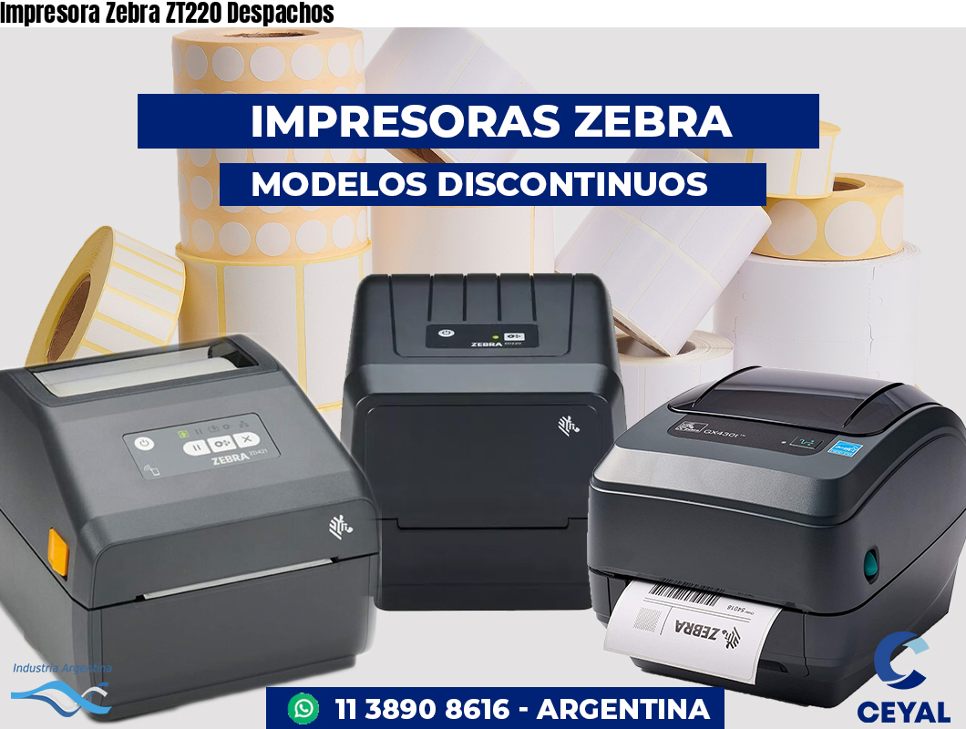 Impresora Zebra Zt220 Despachos Etiquetas Para Fabricas 8197