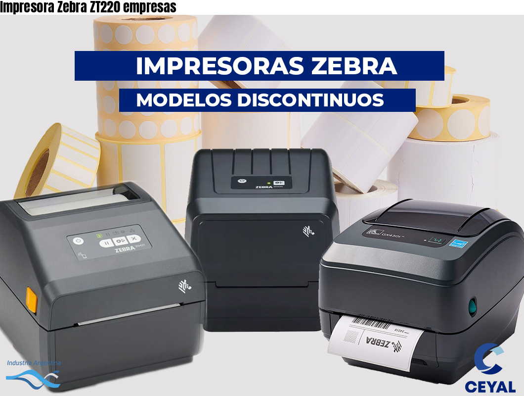 Impresora Zebra Zt220 Empresas Etiquetas Para Fabricas 5599