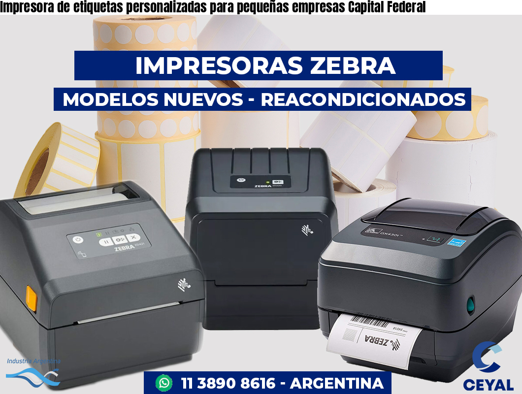 Impresora de etiquetas personalizadas para pequeñas empresas Capital Federal