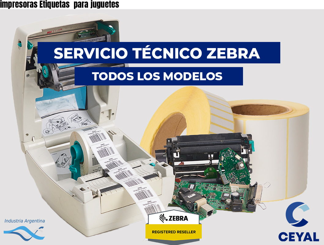 impresoras Etiquetas  para juguetes