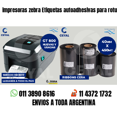 impresoras zebra Etiquetas autoadhesivas para rotulado