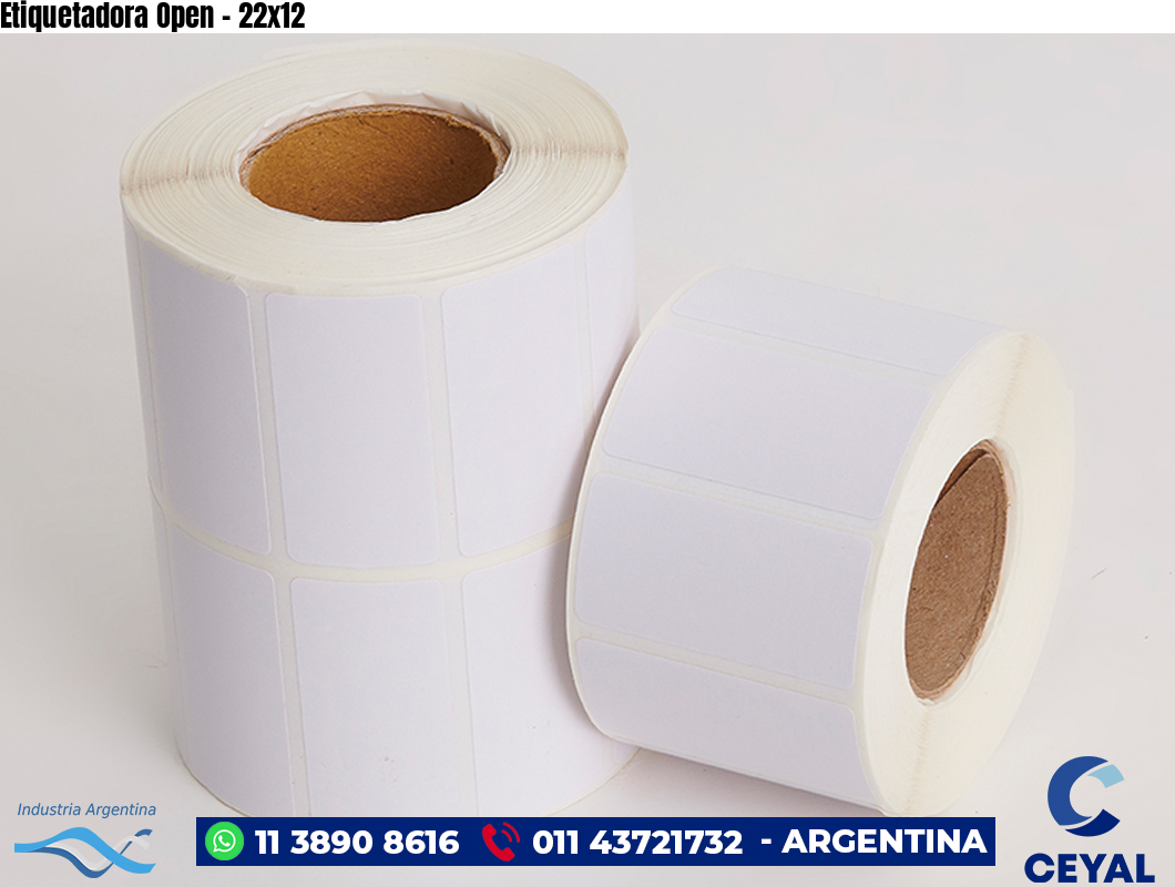 Etiquetadora Open - 22x12