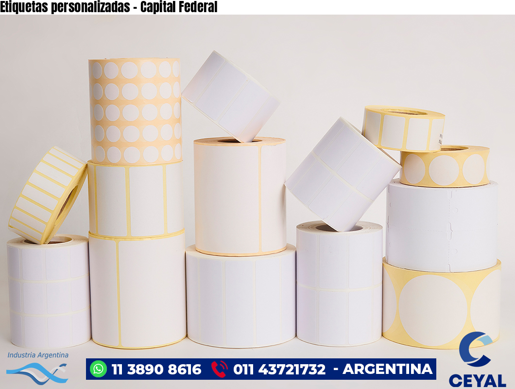 Etiquetas personalizadas – Capital Federal
