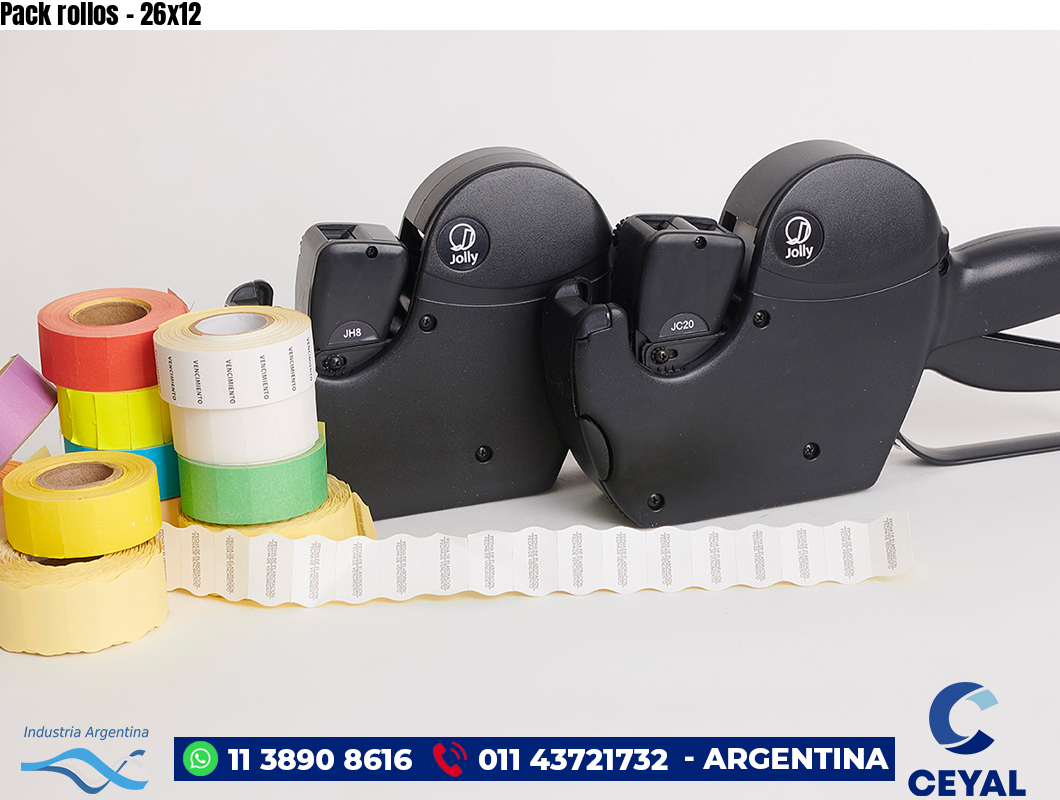 Pack rollos – 26×12