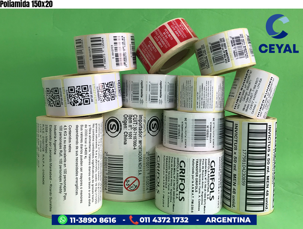 Poliamida 150x20