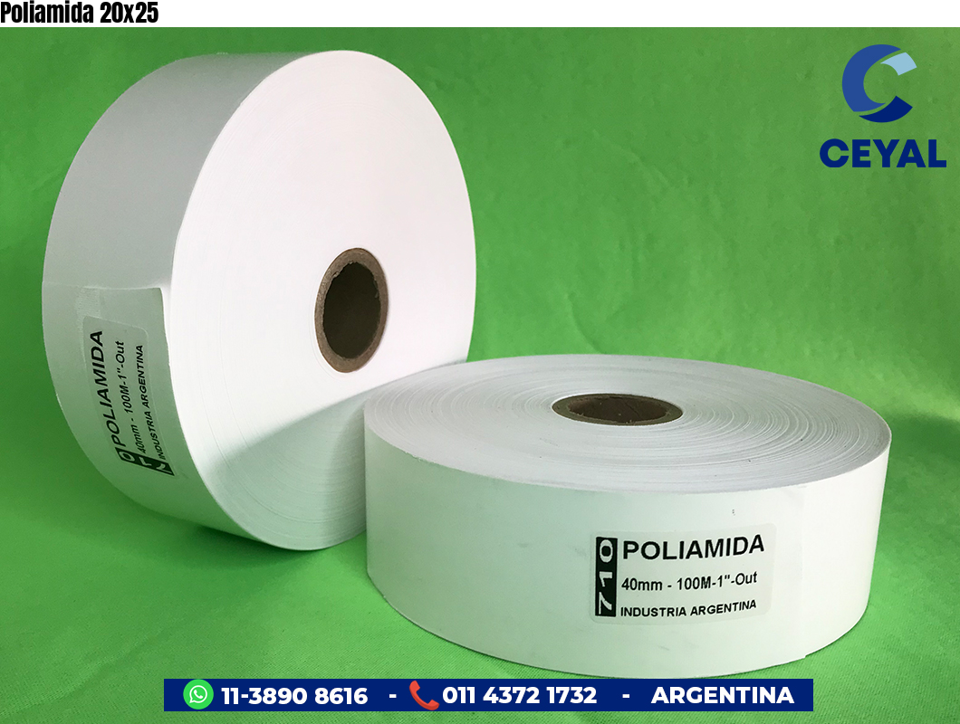 Poliamida 20x25