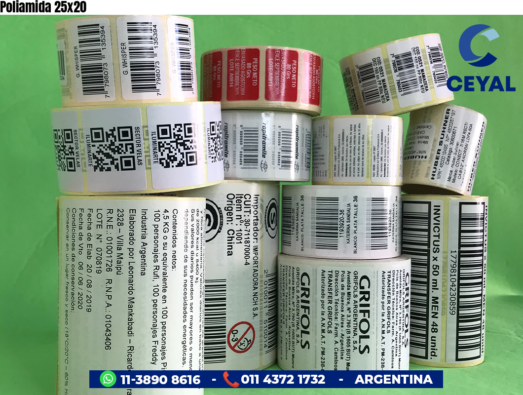 Poliamida 25x20